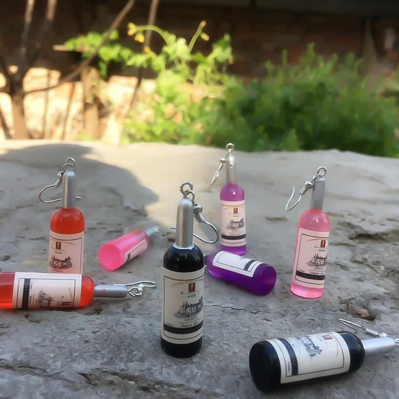 Новые креативные висячие серьги в Корейском стиле забавные оригинальные хип хоп