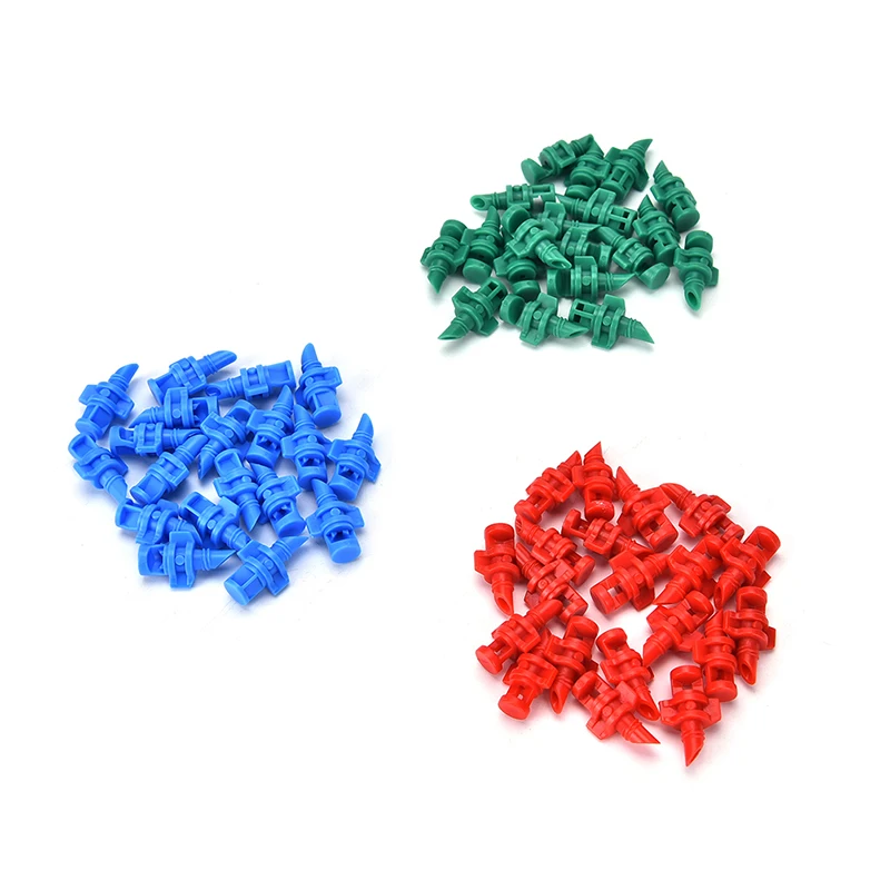 

Насадка для гидропонной системы, шланг для полива сада, простой микро-распылитель, 10 шт, 90/180/360 градусов