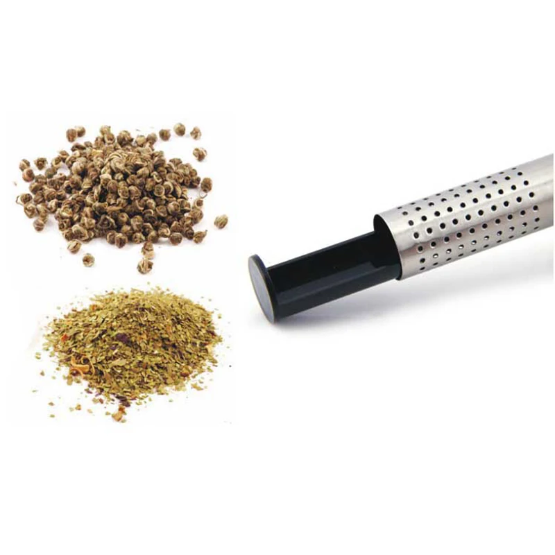 Stainless Steel Loose Leaf Tea Filer Infuser Stick Steeper Strainer for Herbs Spices Maker | Дом и сад
