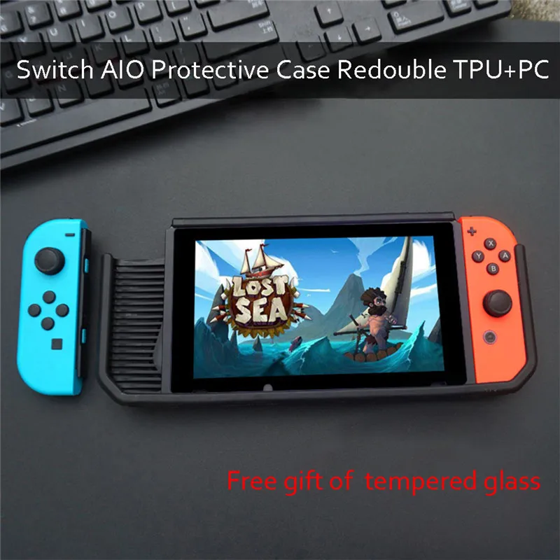 Защитный чехол с защитой от царапин для Ni ntendo Switch мягкий из ТПУ амортизирующий