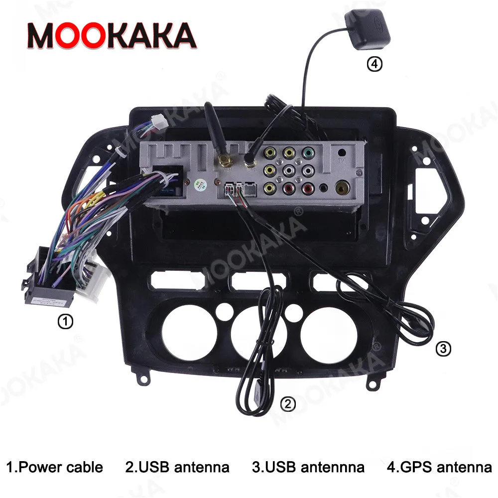 

6+128GB Android10 For Ford Mondeo MK4 2007-2010 Carplay Radio Multimedia Player Car GPS Navigation Head Unit with Screen Stereo