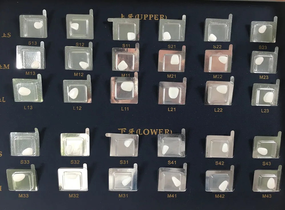 

30 шт./лот, супер модель композитного фарфорового шпона для отбеливания зубов, без формовки форм для верхних и нижних зубных нашивок