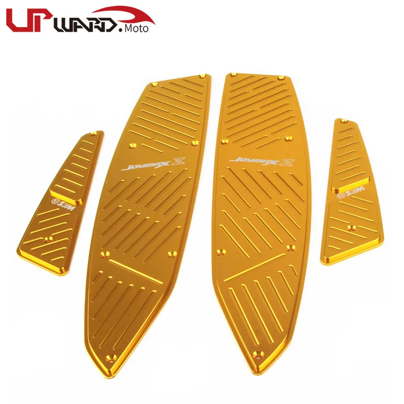 

Motorcycle Accessories Fits For SYM JOYMAXZ300 joymax Z300 2018-2019 parts mats CNC footrest footpads Aluminum alloy pedal plate