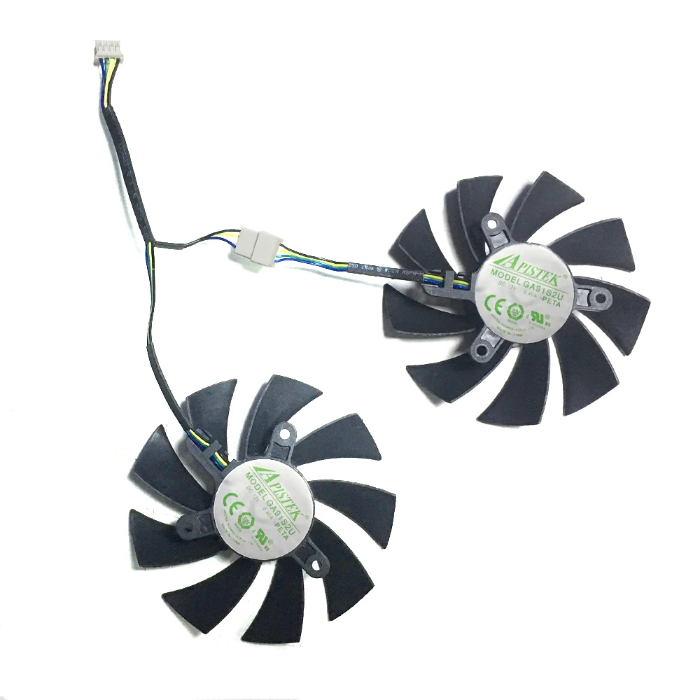 GA92S2U 85 мм 4Pin VGA вентилятор охлаждения GTX1660 TI GA91S2U для Zotac GTX 1060 1660 6G 1660TI AMP Core Edition