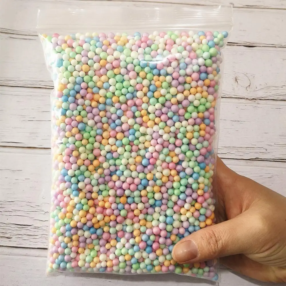 Mixed 15g 4-6 мм 15 г пенополистирол пенопласт мини-шарики DIY разные цвета украшения 8000 шт - Цвет: Mixed 15g