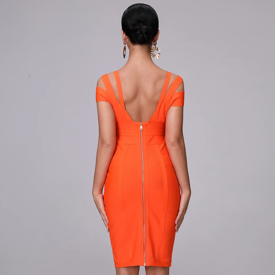 2020 Новинка осени Для женщин короткий рукав V образным вырезом Бандажное платье