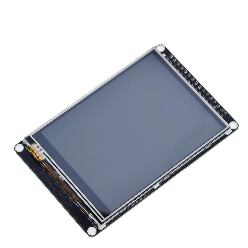 TZT 3,2 дюймов lcd TFT с сопротивлением сенсорный экран ILI9341 для STM32F407VET6 макетная плата черный