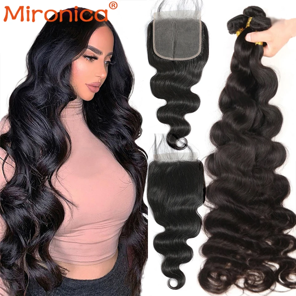 

Brazilian Hair Body Wave Bundles With 5x5 6x6 HD Lace Closure Remy Human Hair Weave Extensions With 13x4 Human Hair Lace Frontal