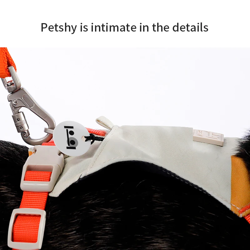 

Petshy 2020 New Pet Dog Cat Harness Vest Type Leash Rope Small and Medium-Sized Dog Walking Dog Rope Pet Chest Removableharness