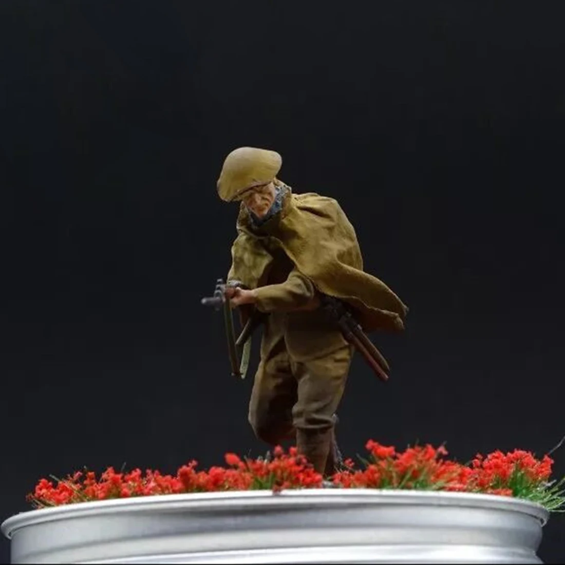 Моделирование цветочного кластера 28 шт. модель сцены цветов для масштаба