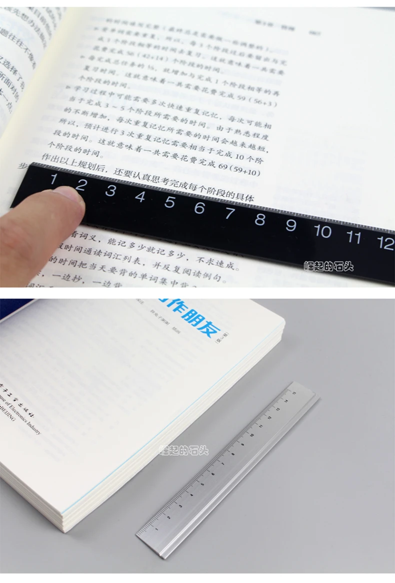 1 шт. MUJI 15 см ПРОСТАЯ ПРОЗРАЧНАЯ линейка пластиковая акриловая линейка, обучение писчая, для рисования канцелярские принадлежности для студентов