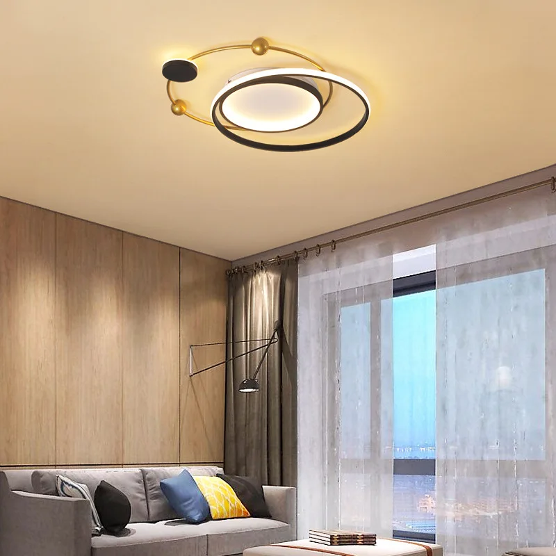 

nordic led luxury crystal ceiling decorative ceiling lights cafe hotel AC85-265V living room bedroom ceiling lights luminaria