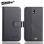 Чехол для смартфона Digma LINX, 6 цветов, 4G, кожа, модный роскошный Противоскользящий защитный чехол для телефона, кредитная карта, Digma LINX Base 4G