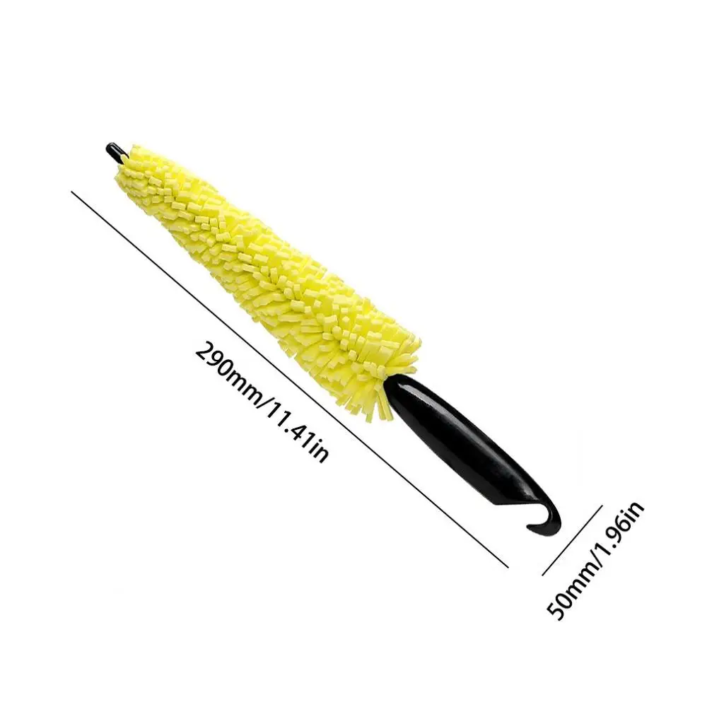 

Car Wheel Brush Motorcycle Car Washing Brush Soft Brush Tire Rim Brush Tool