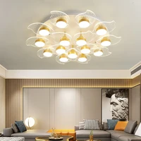 modern simple bauhinia ceiling lights lamps for living room bedroom light fixtures dining room design lighting led room lights