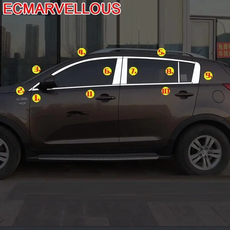 Окно автомобиля хром модифицированный автомобильный Стайлинг протектора яркие