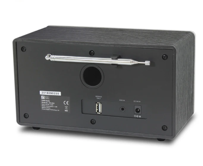 DAB/DAB+/FM радио океан цифровой DB-280C DAB цифровой радио Настольный деревянный Bluetooth
