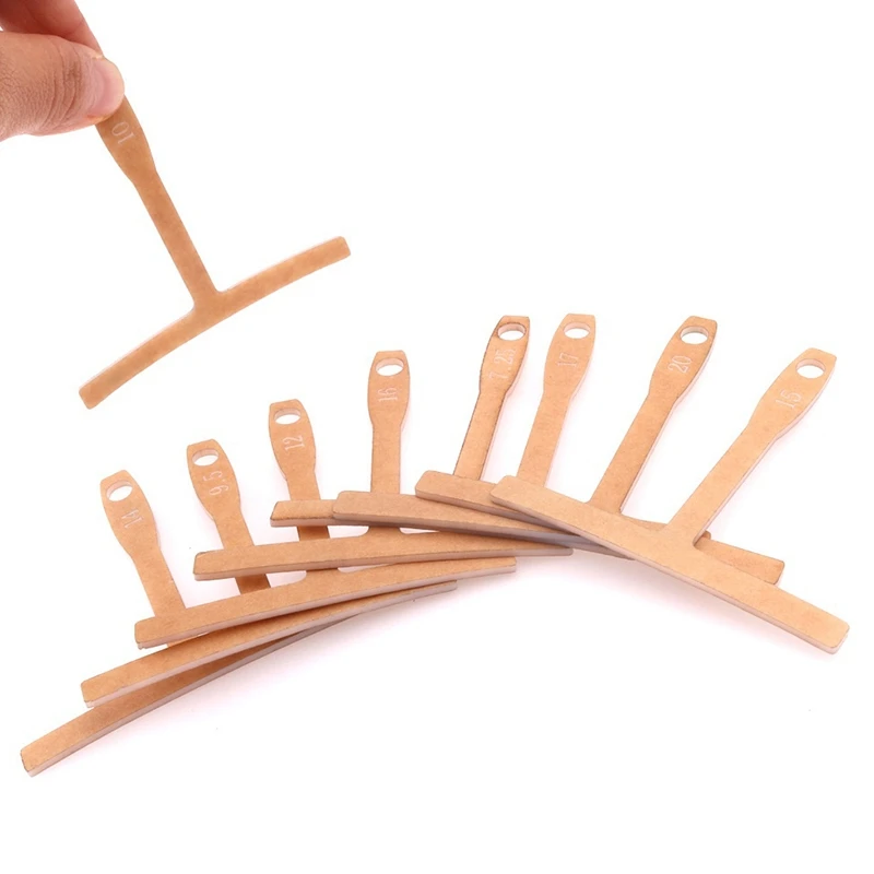 Dropship-9Pcs Durable Plastic + Acrylic Guitar String Fingerboard Radian Measuring Caliper for Bass Premium Tools | Спорт и