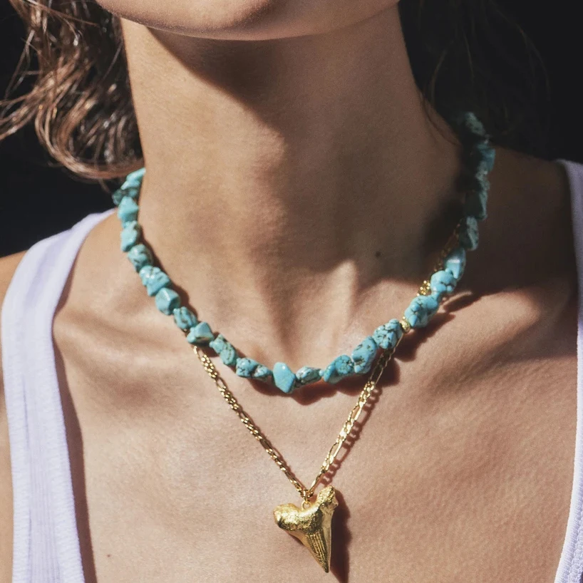 Оптовая продажа богемные женские бусы из натурального камня красного