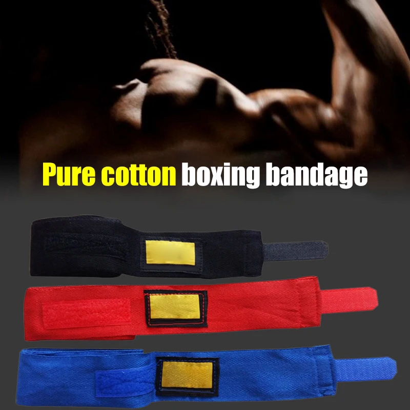 

2 Pcs Boxing Bandage Hands Wristband Wrist Support Breathable for Training Protective NIN668