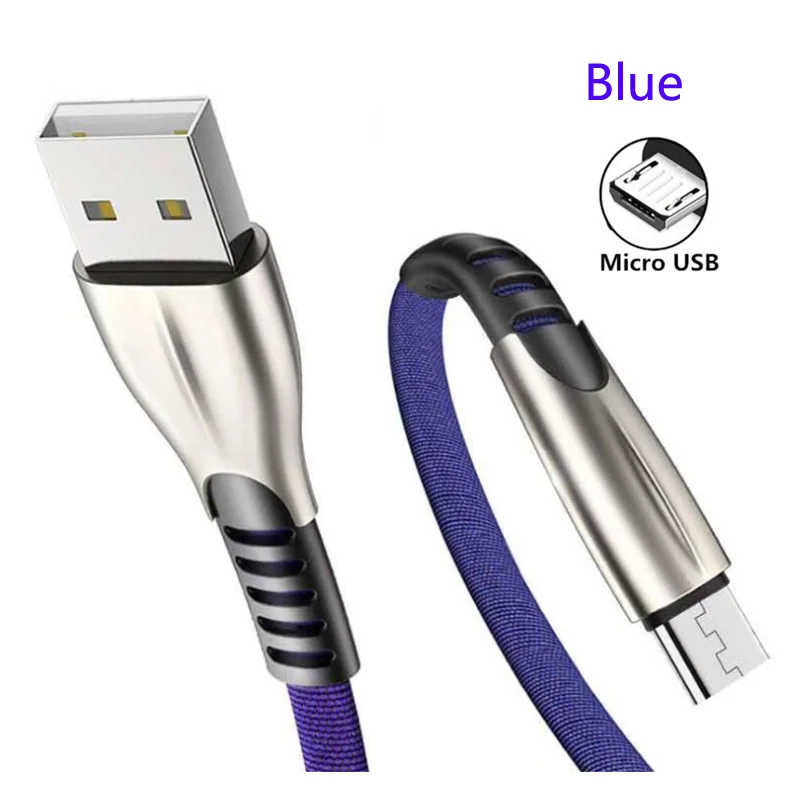 Usb кабель Type c для Samsung A10 A30 A70 A50 синхронизации данных 1 м плетеный шнур Xiaomi Redmi Note 4X 4A