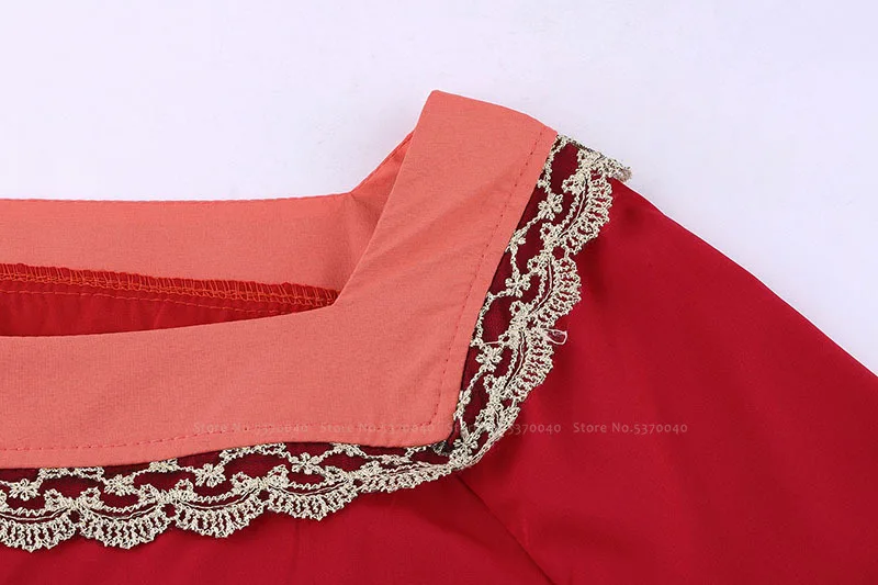 Женское длинное вечернее платье в стиле средневекового Ренессанса