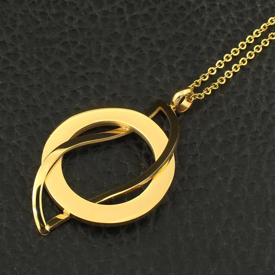 Золотые цвета ювелирные изделия из нержавеющей стали ожерелье серьги-гвоздики