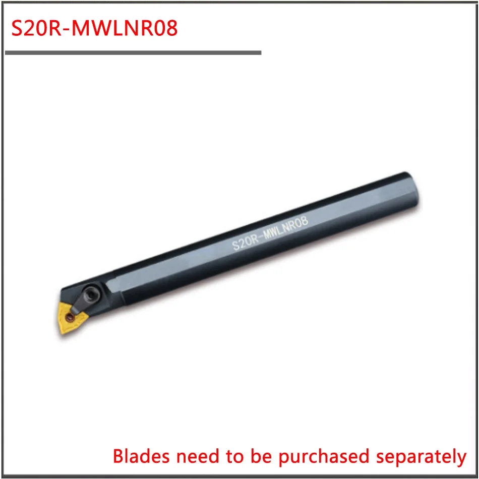 Внутренний токарный инструмент для wnmg080404 S16Q S20Q S25R MWLNL08 95 градусов внутренний
