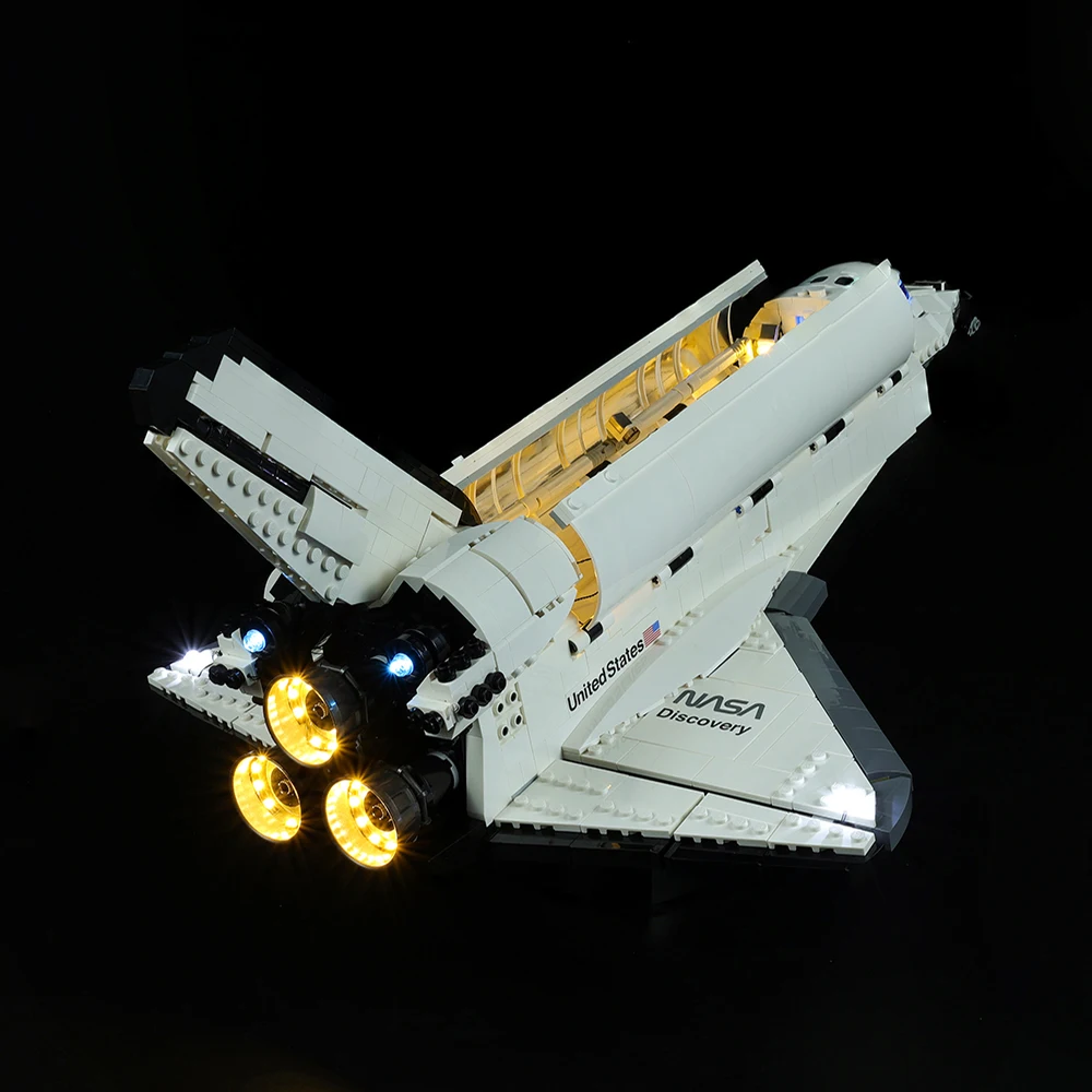 

Led Light Set for 10283 Legend Star Space Shuttle Discovery Building Blocks Only Lighting Kit NOT Include Model