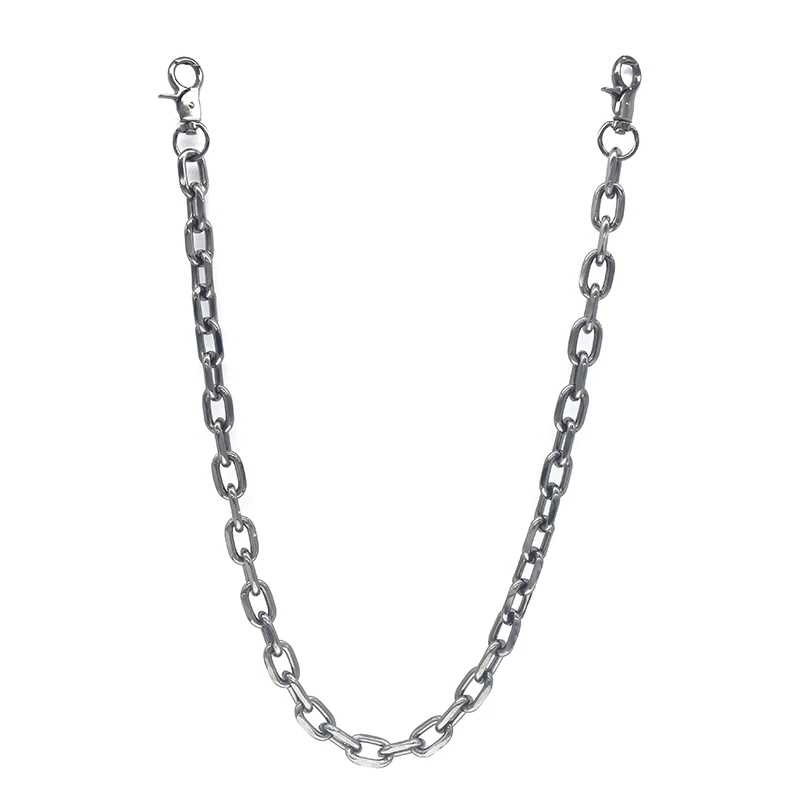 Модная цепь в стиле панк хип хоп на талию джинсы брюки кошелек цепочка для мужчин