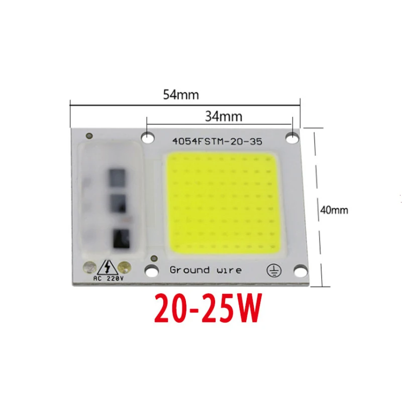 Чип для светодиодной лампы COB 15 Вт 20 30 50 Smart IC 110 в 230 В светодиодный чип
