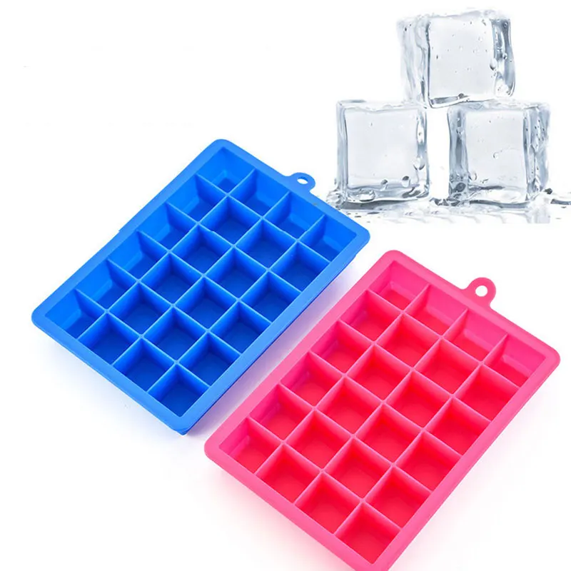 Силиконовый чехол с крышкой Lce лоток плесень коробка Форма ледяного ящика