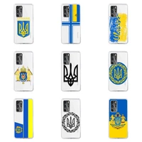 ukraine phone case for huawei p40 p30 p20 mate honor 10i 30 20 i 10 40 8x 9x pro lite transparent cover