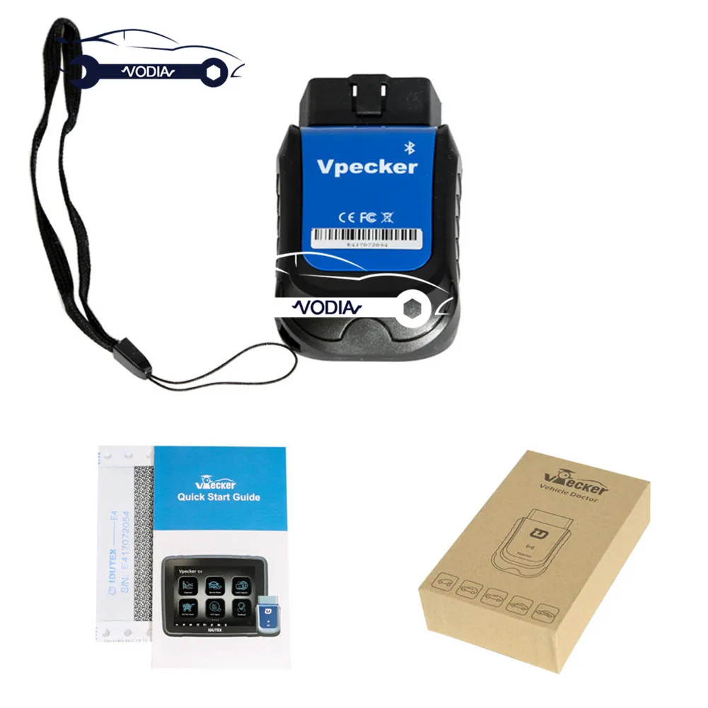VPECKER E4 Easydiag Android диагностический сканер полная система OBD2 сканирующий