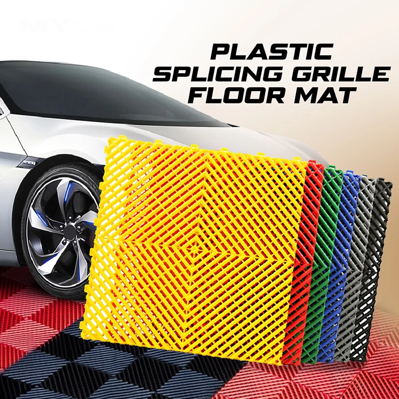 Customized Available Multipurpose Pvc Garage TilePlastic Interlocking Garage Floor Tiles Garage Floor Mat Dropshipping