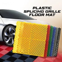 1.8cm Thickness Garage Floor Mats Car Wash Room Floor Mat Multi Function Plastic Splicing Grille Tiles Drop Shipping