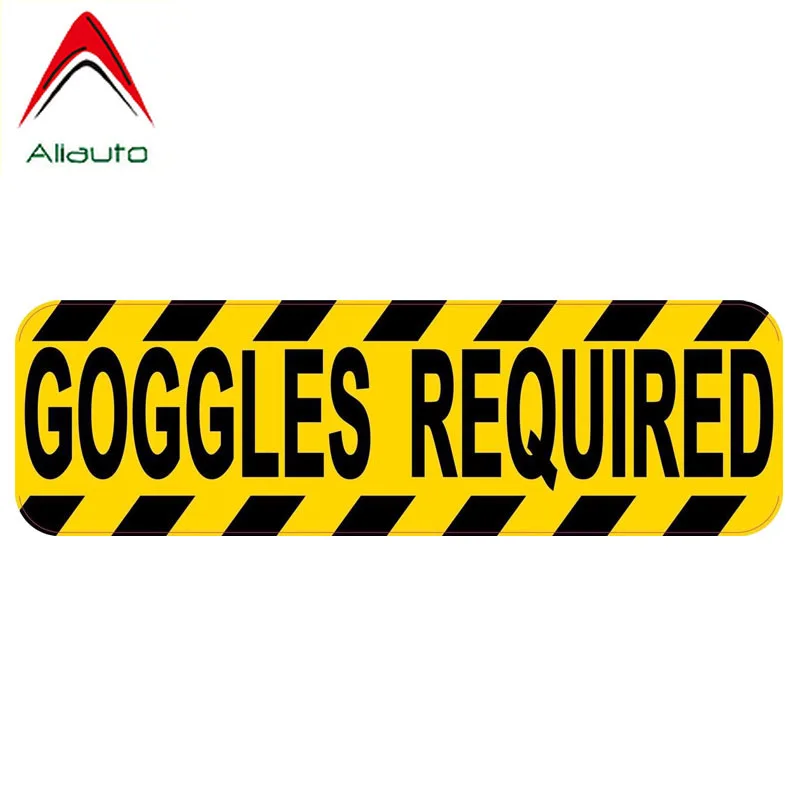 Забавные автомобильные наклейки Aliauto предупредительные очки светоотражающие