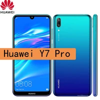smartphone huawei y7 pro 2019 4gb ram 64gb rom snapdragon 450 mobile phone fingerprint 4000 mah cell phone