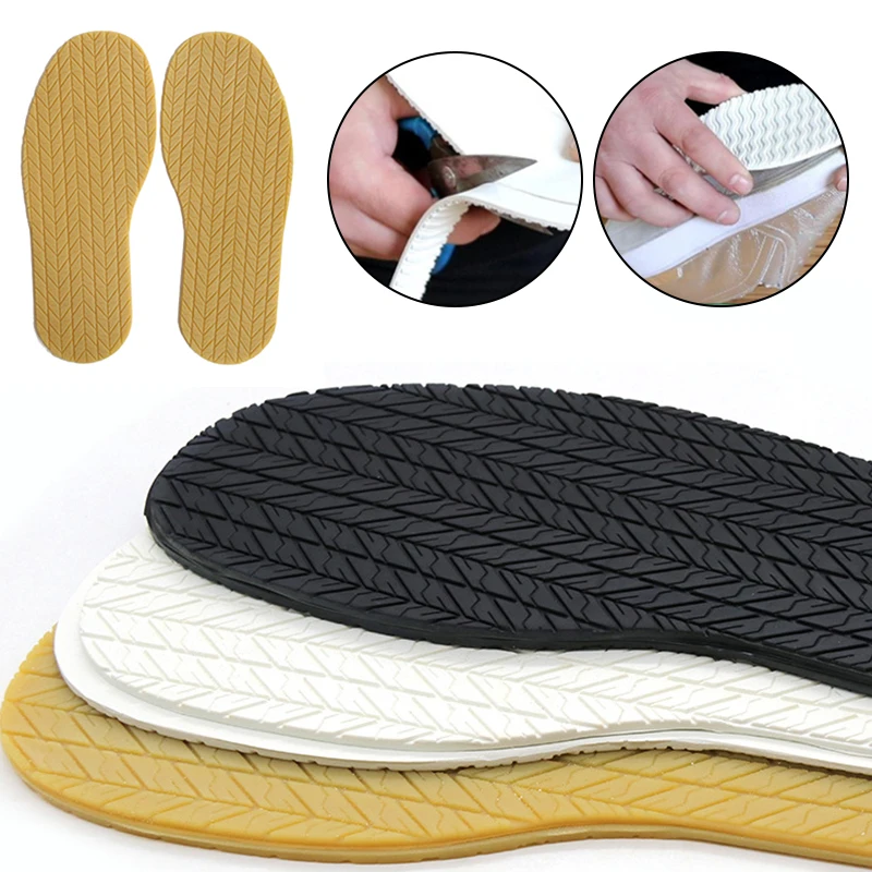 

Rubber Shoe Soles Outsoles Anti Slip Tire Pattern Basketball Sneaker Full Sole Protector Pads DIY Repair Worker Shoes Stickers