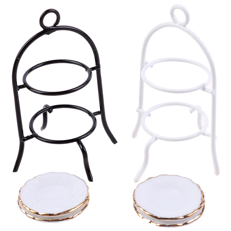 3 шт./компл. популярная имитация мебели белая подставка для торта тарелка