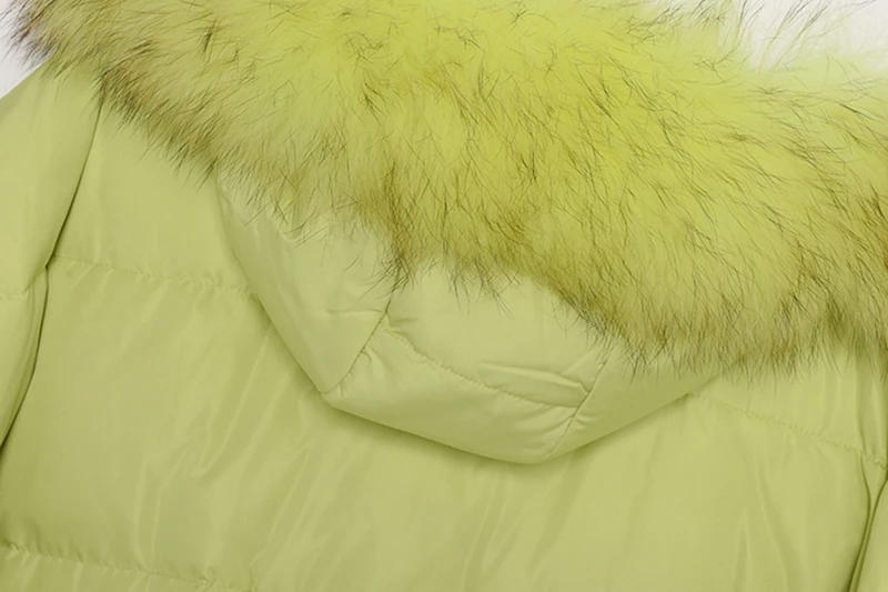 

Fit Yellow Loose Big Size Zippers Down Jacket New Hooded Long Sleeve Warm Women Parkas Fashion Autumn Winter 2021 1DD0383