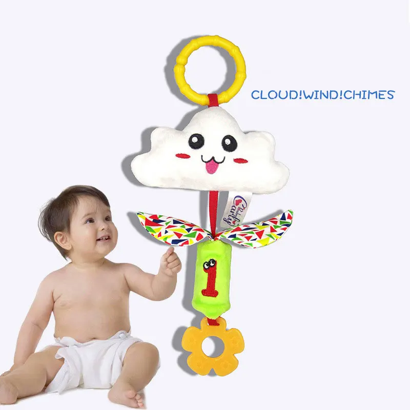 TOY209-1 Детские игрушки, подвесная спиральная коляска-погремушка, милые животные, кроватка, мобильная кровать, игрушки для малышей 0-12 месяцев, обучающая игрушка для новорожденных детей - Цвет: TOY209-1
