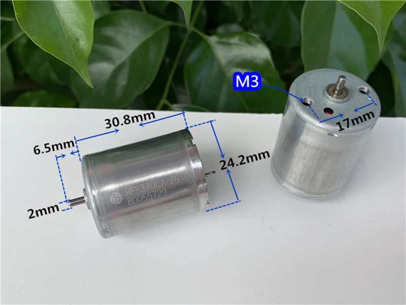 Оригинальные Mabuchi RF-370CA-26100 двигатель постоянного тока 3V-7 4 V 12000 об/мин высокого