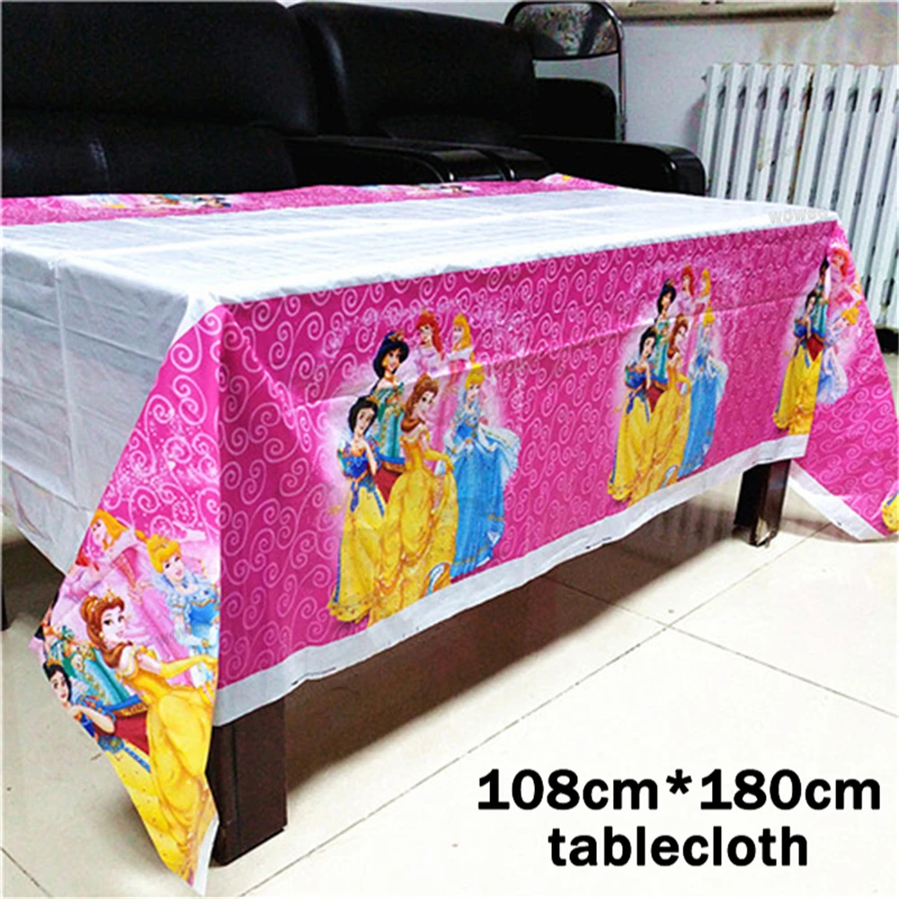 Накрывало на стол одноразовое Spiderman Avenger Mickey Princess Kid Boy Birthday Party Supplies оптом.