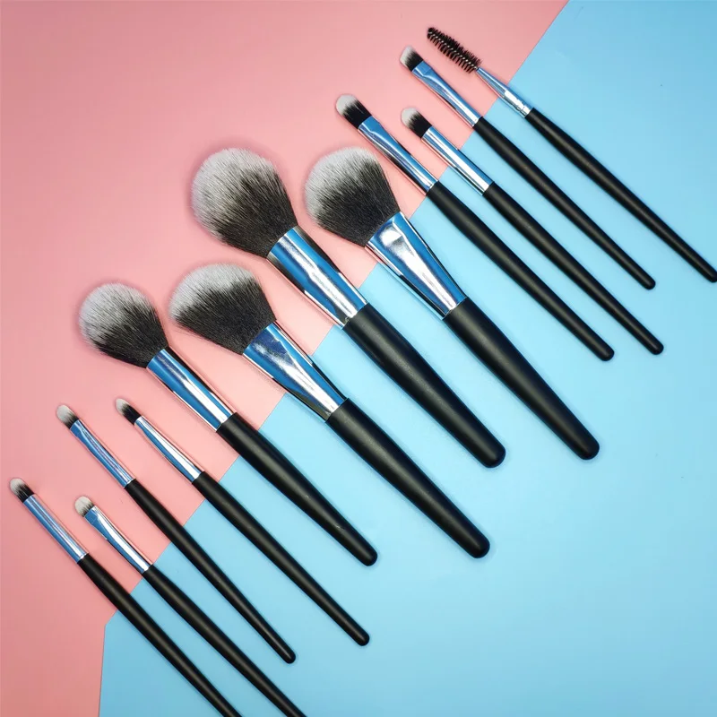 Роскошные кисти для макияжа цвета шампанского набор тонального крема пудры