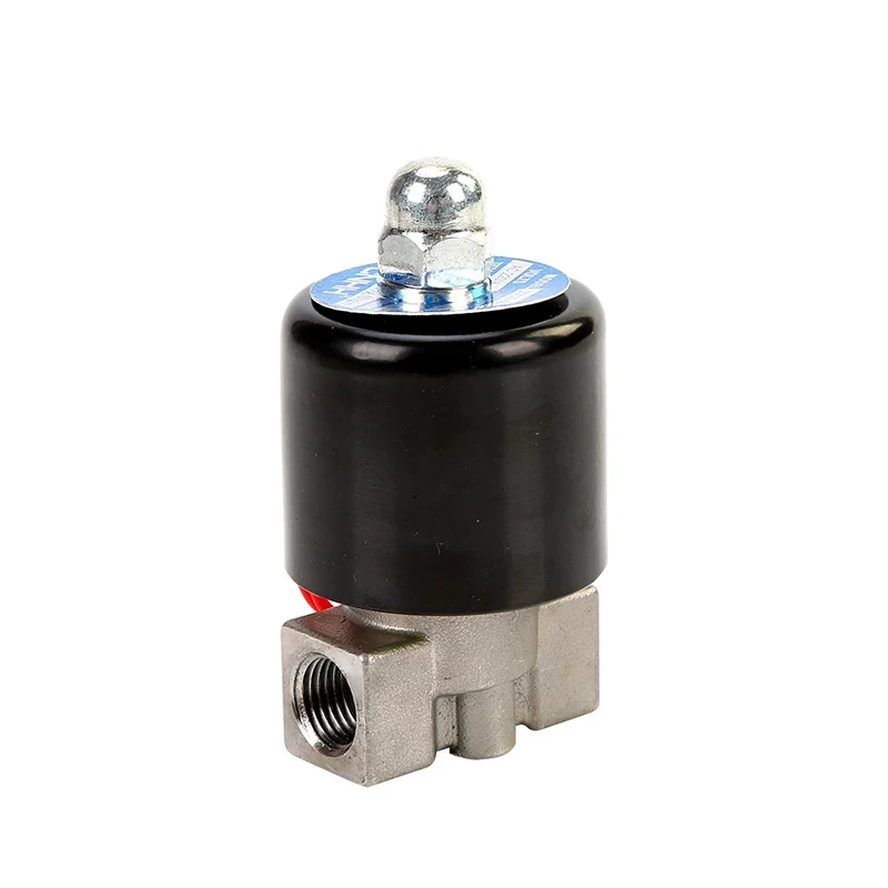 Электромагнитный клапан из нержавеющей стали 1/8 дюйма 1/4 DN8 нормально