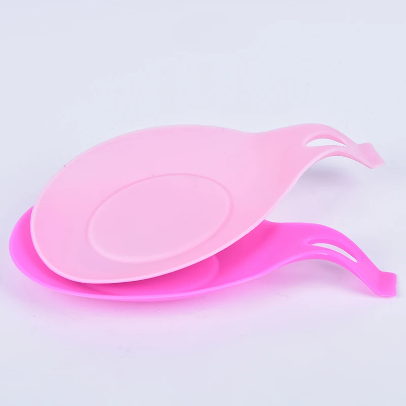 1 шт. силиконовая изоляция ложка отдых термостойкие подставки для столовых