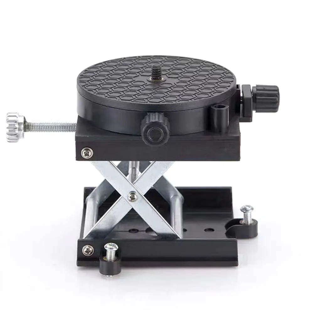 

Aluminum Oxide Router Lift Table Laboratory Lifting Platform Benches Woodworking Engraving Adjustable Lab Lifting Rack Stand