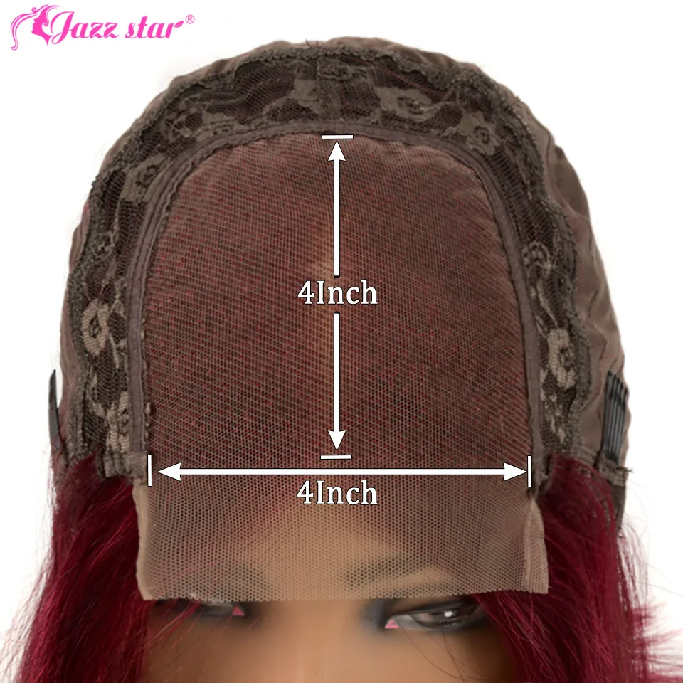 Бразильские волосы 4*4 на шнурке прямые человеческие парики для черных женщин не