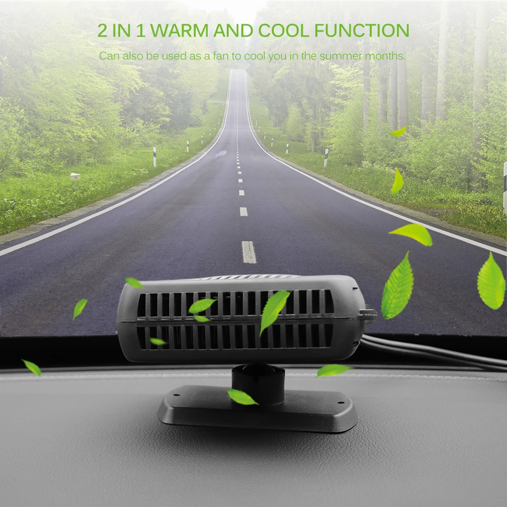 Новинка 2 в 1 автомобильный обогреватель воздухоохладитель вентилятор ветровое
